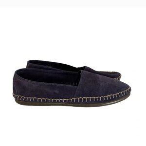 Suede Slip-On Moccasins